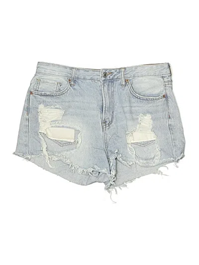 Pre-owned S.o.n.g. Denim Shorts In Blue