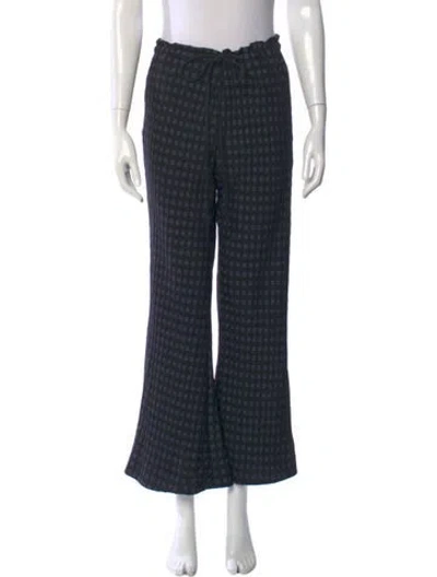 Pre-owned Song For The Mute 2022 Wide Leg Pants In Blue