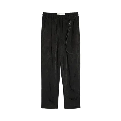 Pre-owned Song For The Mute Antique Floral Lounge Pant 'black' | Men's Size 48