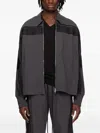 Song For The Mute Zip-up Casual Jacket In Gray