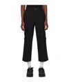 Song For The Mute Belt-loop Casual Pants In Black