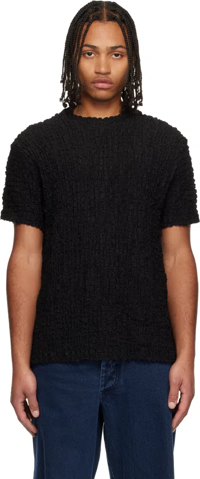 Song For The Mute Boxy T-shirt In Black