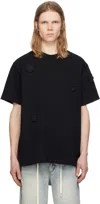 Song For The Mute Black Daisy Standard T-shirt In Black
