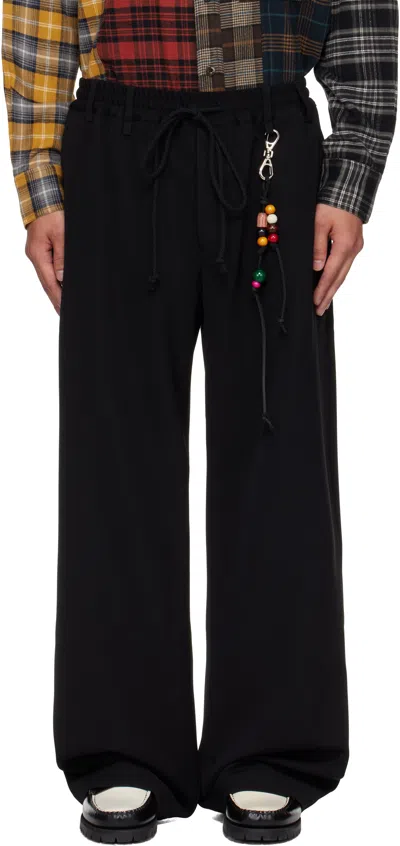 Song For The Mute Black Gab Relaxed Lounge Trousers