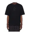 Song For The Mute Logo Oversize Cotton Graphic T-shirt In Black