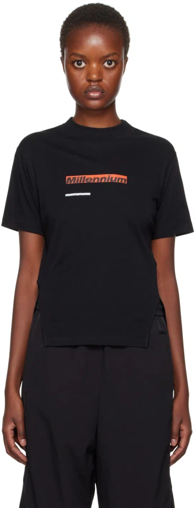 Song For The Mute Black 'millenium' Split T-shirt