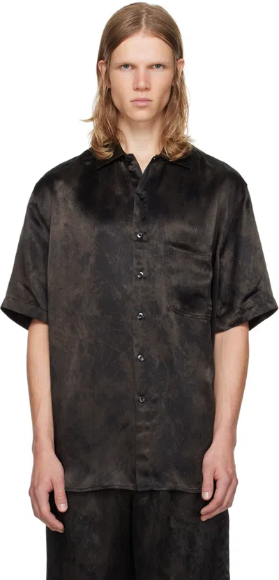 SONG FOR THE MUTE BLACK OVERSIZED SHIRT