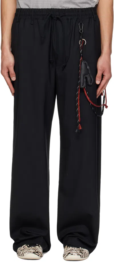 Song For The Mute Relaxed Lounge Pants In Black