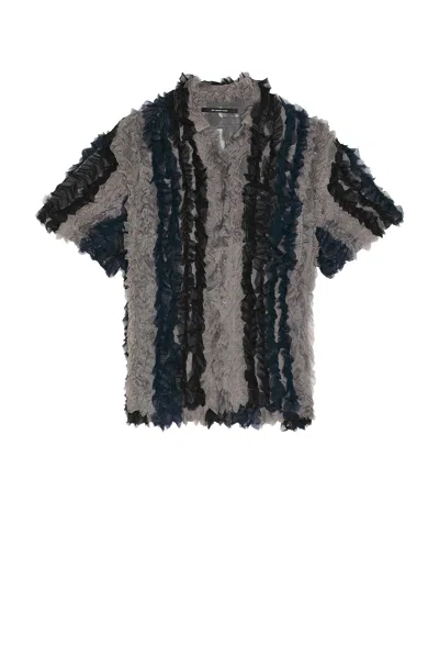 Song For The Mute Box Shirt In Navy