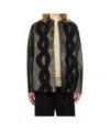 Song For The Mute Button Long Sleeve Casual Jacket In Black