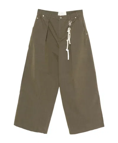 Song For The Mute Casual Pants With Belt Loops In Brown