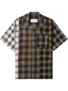 Song For The Mute Camicia Da Palestra Con Bottoni In Brown