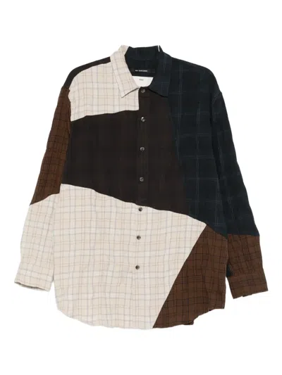 Song For The Mute Checked Shirt In Multi