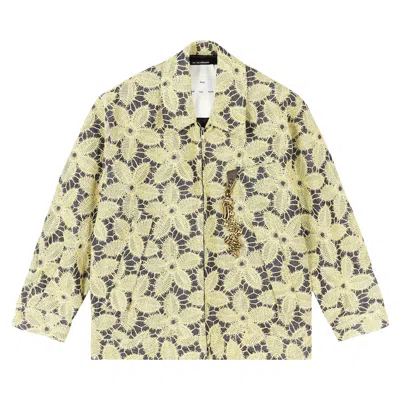 Pre-owned Song For The Mute Coach Jacket 'yellow' | Men's Size 52