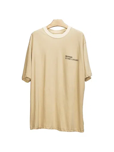 Song For The Mute Coordinates Oversized T-shirt In Neutral