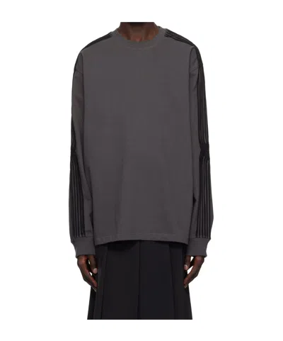 Song For The Mute Cotton Sweater In Gray