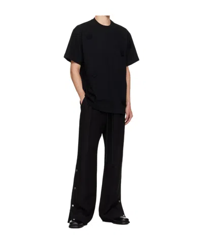 Song For The Mute Crew Neck T-shirt In Black