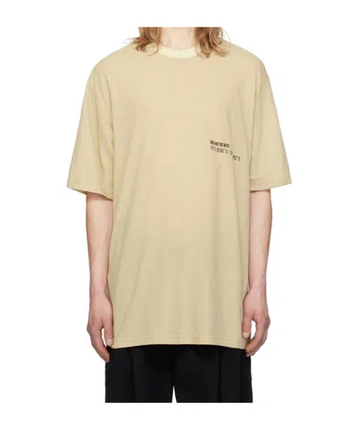 Song For The Mute Crew Neck T-shirt In Nude