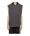 Song For The Mute Black Blue Stem Tank Top