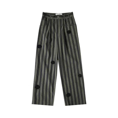 Pre-owned Song For The Mute Daisy Boyfriend Jeans 'green' | Men's Size 46