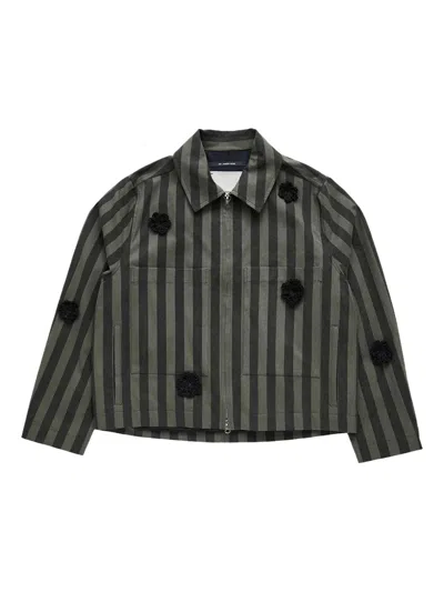 SONG FOR THE MUTE DAISY CROPPED SHIRT JACKET