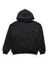 Song For The Mute Daisy Gym Hoodie In Black
