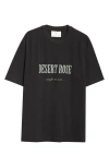 Song For The Mute Desert Rose Cotton Graphic T-shirt In Black