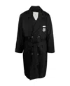 Song For The Mute Double-breasted Windbreaker Waist