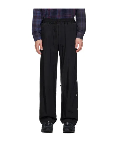 Song For The Mute Drawstring Detail Sweatpants In Black