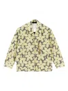 Song For The Mute Coach Jacket With Flowers Pattern Yellow In Yellow