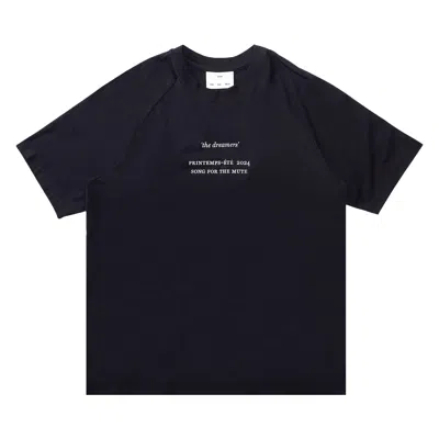Pre-owned Song For The Mute Full Moon Raglan Tee 'black' | Men's Size 48