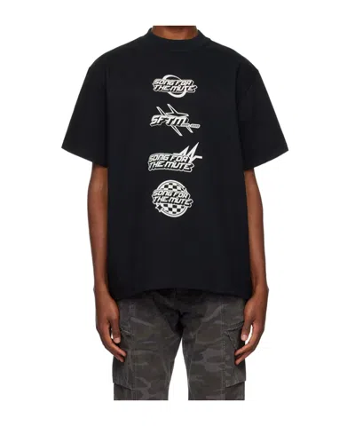 Song For The Mute Graphic Print T-shirt In Black