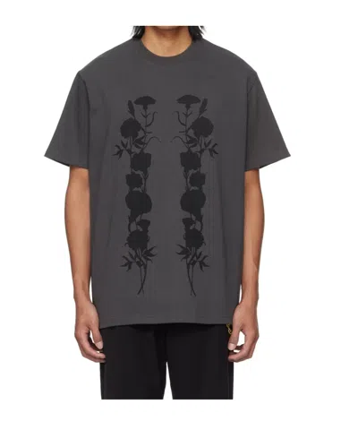 SONG FOR THE MUTE GRAY DUSTY FOLIAGE T-SHIRT