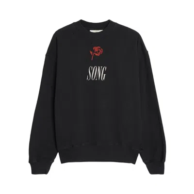 Pre-owned Song For The Mute Gym Pullover 'black' | Men's Size 52
