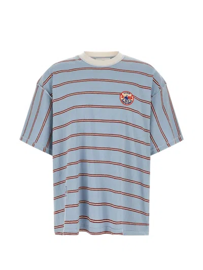 Song For The Mute Striped Crew-neck T-shirt In Multi
