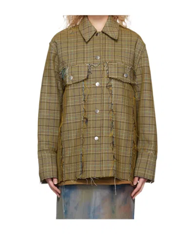 SONG FOR THE MUTE HOUNDSTOOTH CASUAL JACKET