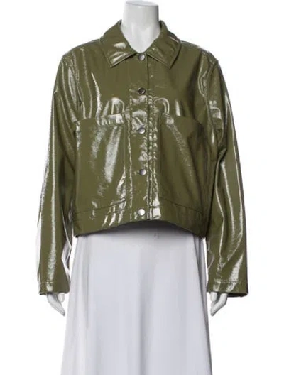 Pre-owned Song For The Mute Jacket In Green