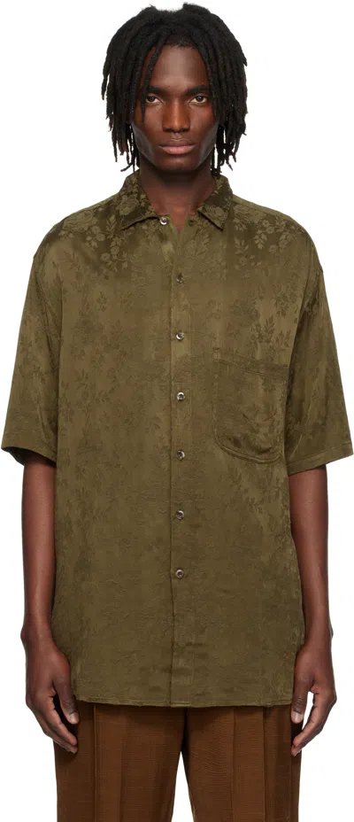 Song For The Mute Khaki S/s Oversized Shirt