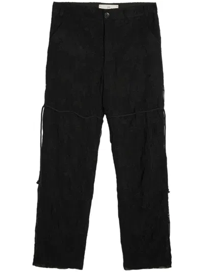 Song For The Mute Slash Trousers In Black