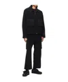 Song For The Mute Lapel Casual Jacket In Black