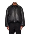 Song For The Mute Black Unisex Puffer Down Jacket In Black
