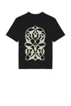 Song For The Mute Logo Oversized Tee In Black