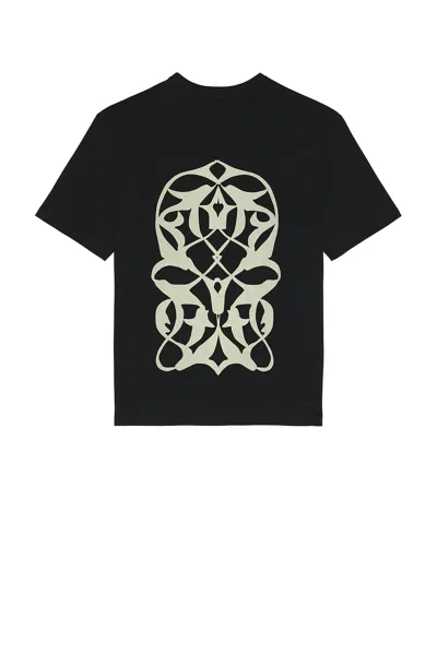 Song For The Mute Logo Oversized Tee In Black