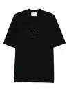 Song For The Mute Logo Oversize Cotton Graphic T-shirt In Black
