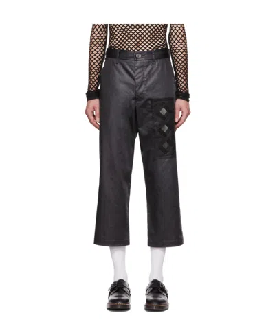 SONG FOR THE MUTE LOGO WIDE-LEGGED CASUAL PANTS