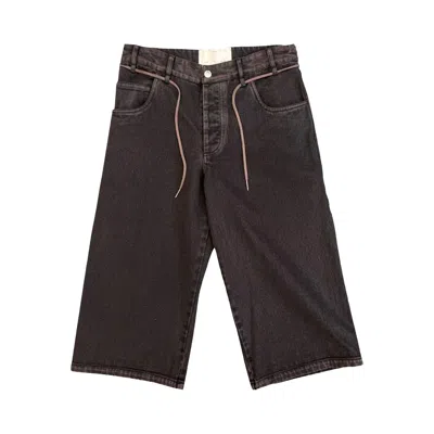 Pre-owned Song For The Mute Long Shorts 'black Fade Out' | Men's Size 52
