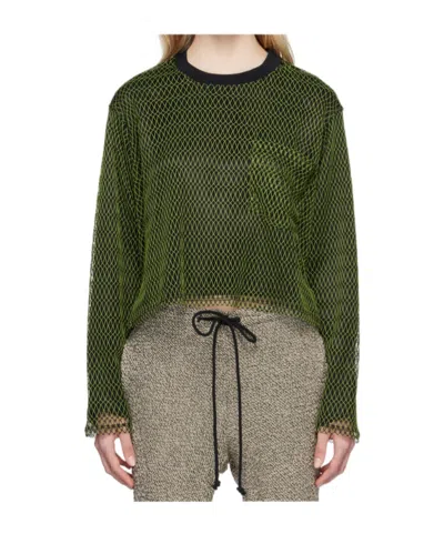 Song For The Mute Long-sleeved T-shirt In Green