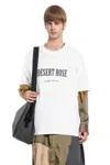 Song For The Mute ''desert Rose '' Raglan Tee In White