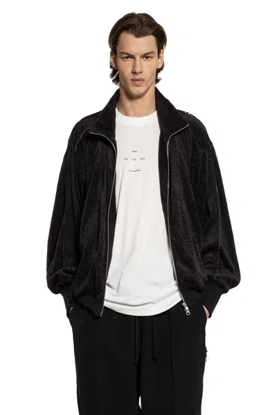 Song For The Mute Newman Oversized T-shirt In Black