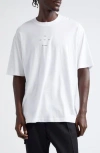 Song For The Mute Oversize Logo Graphic T-shirt In White